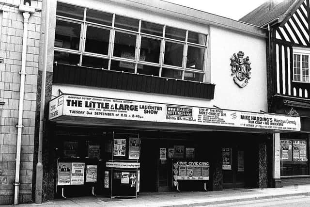 Mansfield Civic theatre.