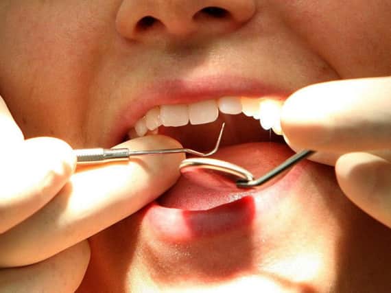 The number of people getting free dental treatment in Mansfield and Ashfield has dropped by 40 per cent in the last five years.
