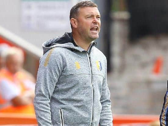 Mansfield Town boss John Dempster.