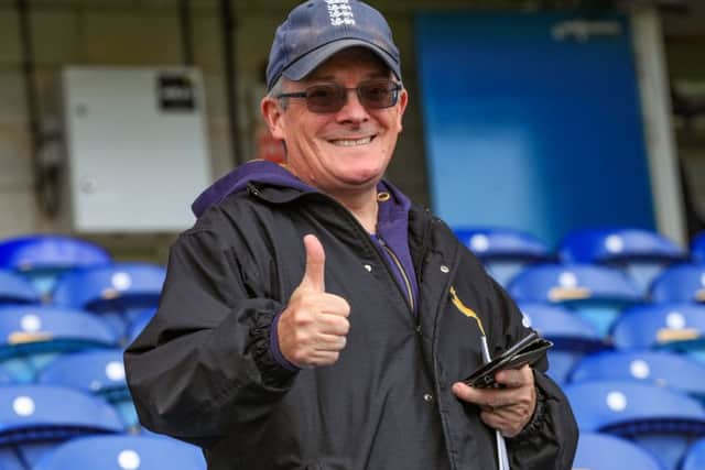 Picture John Hobson/AHPIX LTD, Sky Bet League Two, Mansfield Town v Scunthorpe United, One Call Stadium, Mansfield, UK, 07/09/19, K.O 3pmMansfield fans waiting for KOHoward Roe>07973739229