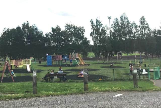 Berry Hill Park playground.