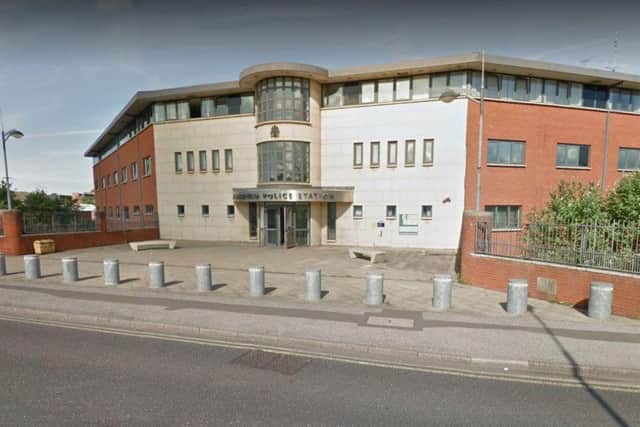 Mansfield Police Station.