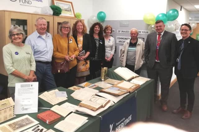 Delegates at the open day to celebrate the relaunch of Mansfield Woodhouse Heritage Link.