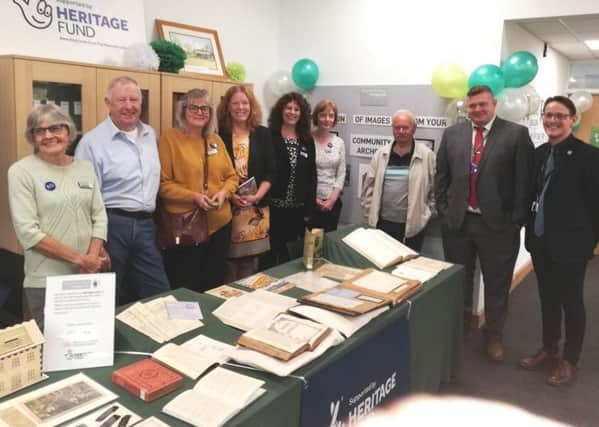 Delegates at the open day to celebrate the relaunch of Mansfield Woodhouse Heritage Link.