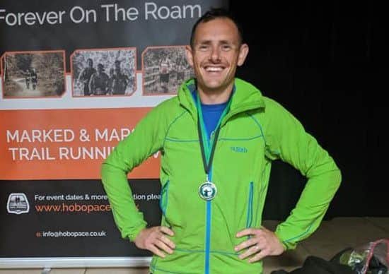 Dan Ellis, of Mansfield Harriers, after his superb performance in the Robin Hood 100.