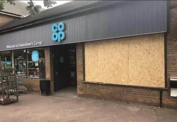 the cash machine was stolen from the Co-Op in July 2018.