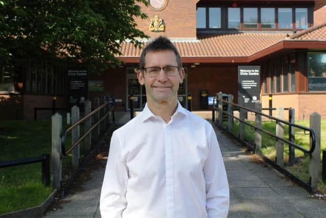 Andy Abrahams, executive mayor for Mansfield