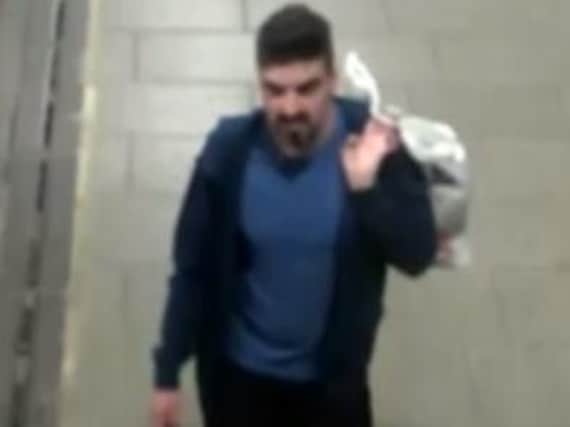 Police want to trace this man in connection with a sex assault on a train.