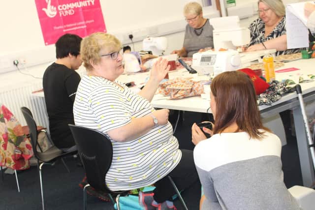 Ashfield's MP Gloria De Piero visited the group to see the work they do for the community.
