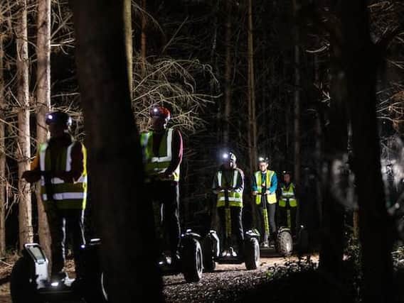 You can now tour Sherwood Pines at night - on a Segway