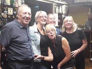 Staff at the club.