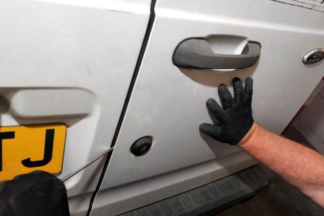 Police warning after spate of van break-ins in Blidworth