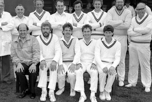 1985: This fabulous nostalgic group shot features Blidworth Cricket Club. Are you on this picture?