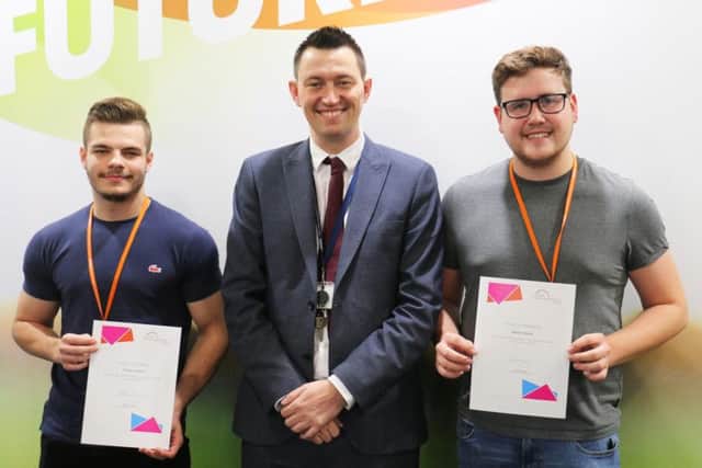 Patryk Swidnik, Matt Ridgill and Declan Glover