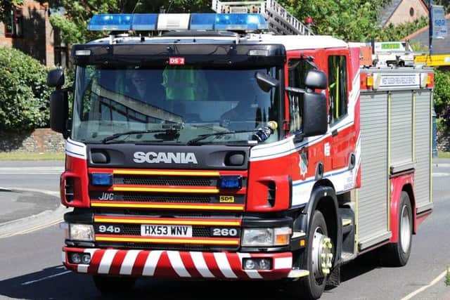 Firefighters were called to an automatic fire alarm