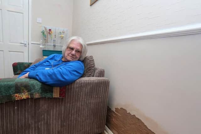 JanetBaker in her living room