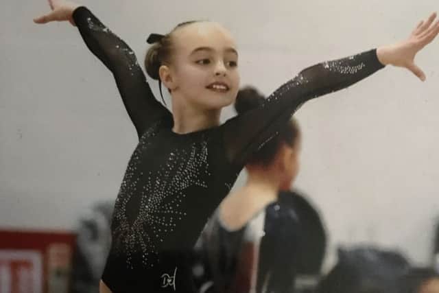 Ten-year-old Charlotte Cooke is regarded as a talented gymnast with a successful future.
