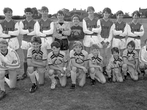 1985: This group shot features Bilsthorpe Welfare Under-15s football club. Are you on this picture?