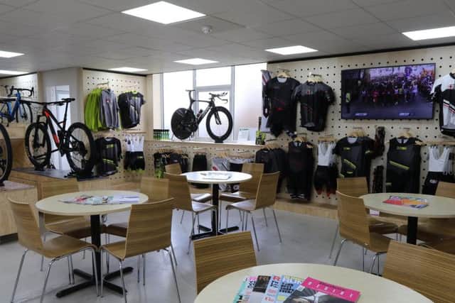 Inside the RGMM showroom on High Pavement, Sutton.