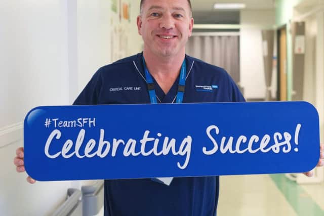 Critical care nurse Phil Bolger.