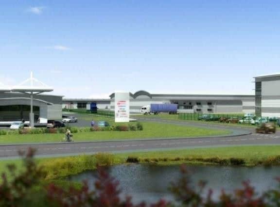 An artist's impression of the Summit Park development.