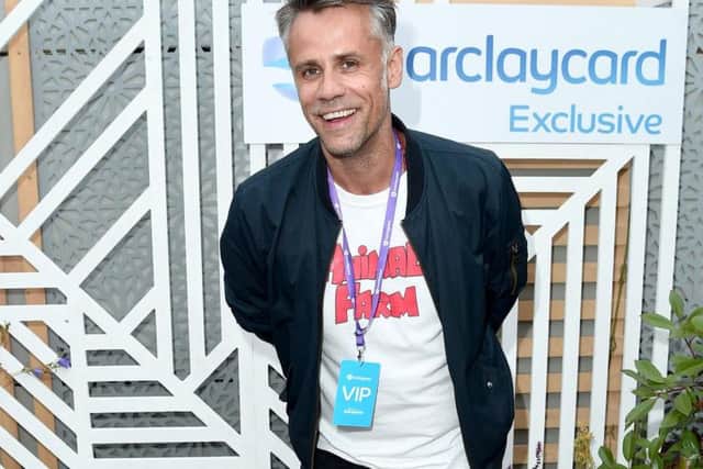 LONDON, ENGLAND - JULY 06:  Richard Bacon attends the Barclaycard Exclusive Area at Barclaycard Presents British Summer Time Hyde Park at Hyde Park on July 06, 2019 in London, England. (Photo by Eamonn M. McCormack/Getty Images for Barclaycard Exclusive).