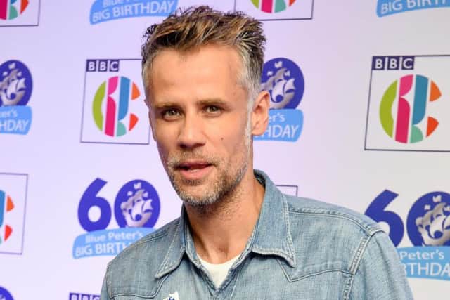 MANCHESTER, ENGLAND - OCTOBER 16: Richard Bacon attends the 'Blue Peter Big Birthday' celebration at BBC Philharmonic Studio on October 16, 2018 in Manchester, England.  (Photo by Shirlaine Forrest/Getty Images)
