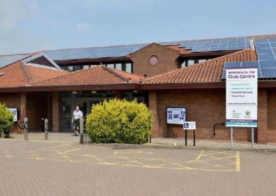 Mansfield District Council's Civic Centre headquarters.
