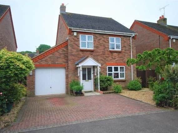 The Lincolnshire property, on Strawberry Fields Drive, Holbeach St Marks, Spalding.
