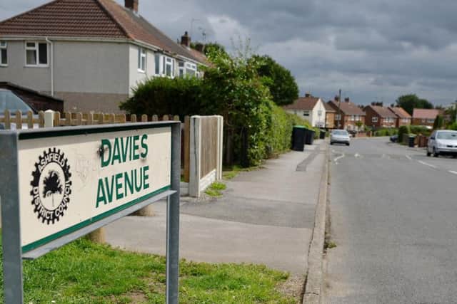Davies Avenue, Sutton, where the alleged stabbing took place.
