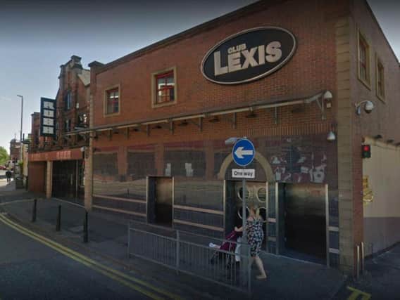 Lexis nightclub, on Clumber Street.