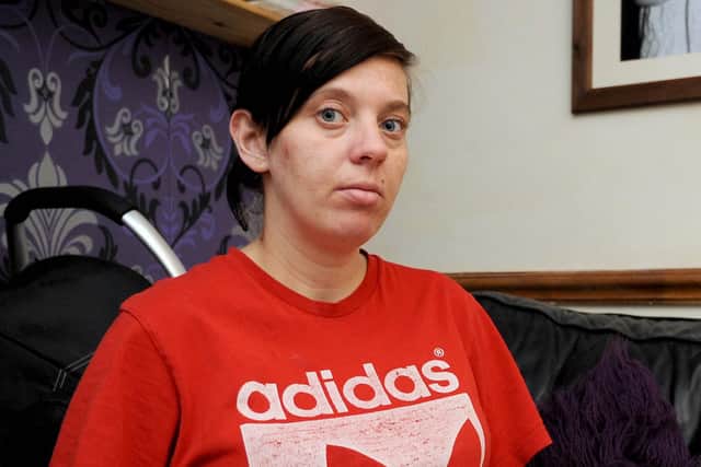 Rachel Mitchell pictured in your Chad in January 2014.