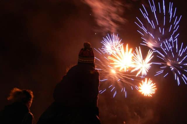 Fireworks.