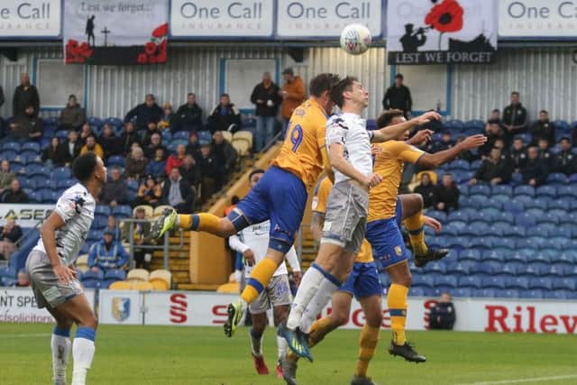 Mansfield Town v Colchester,