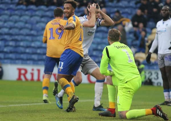 Mansfield Town 2 v 3 Colchester