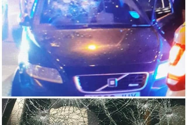 Police cause 'chaos' at Ollerton making four arrests