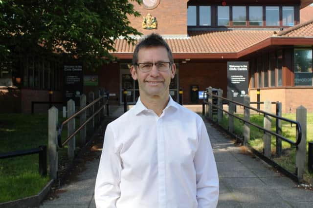 Andy Abrahams, mayor of Mansfield