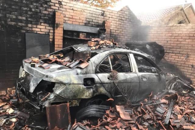 The shocking aftermath of the fire