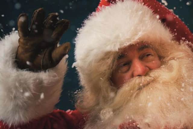 Santa makes an appearance