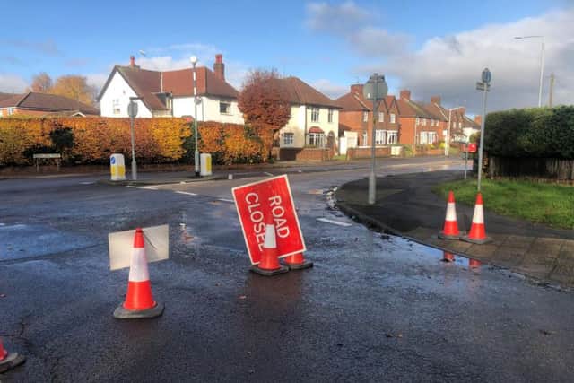 Berry Hill Lane remains closed
