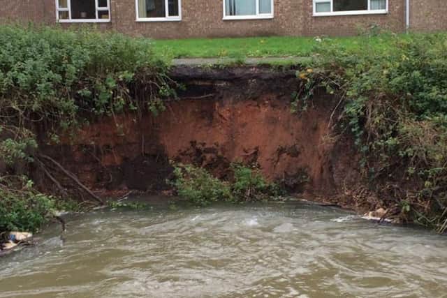 Residents have been warned to stay clear.