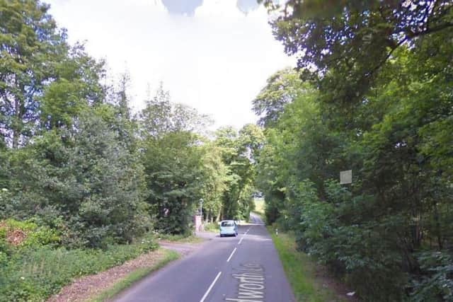 It happened on Blidworth Lane. Pic: Google Images.