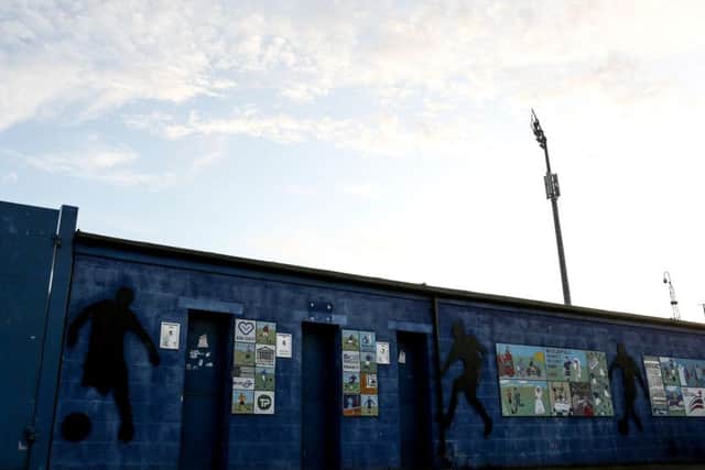 Macclesfield Town's Moss Rose Ground. (Photo by Charlotte Tattersall/Getty Images)