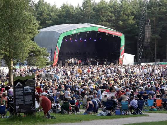 Fans at Paul Weller's Sherwood Pines gig in June 2019.