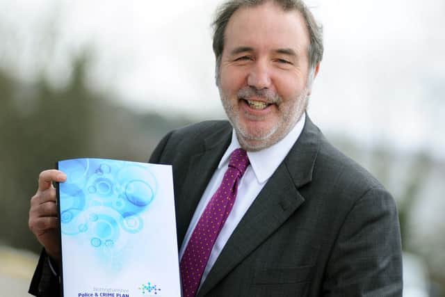 Nottinghamshire Police and Crime Plan unveiled.Paddy Tipping.