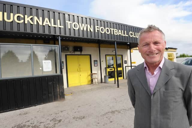 Duncan Russell, new manager at Hucknall Town FC
