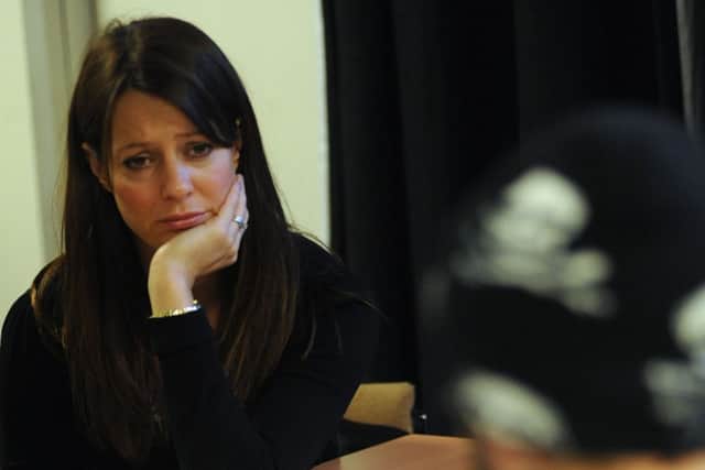 MP Gloria De Piero visits young people at the Sutton Community Academy to discuss social issues and problems they have encountered in their lives.