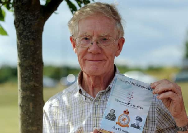 Local Author Alan Plowright with his latest book.