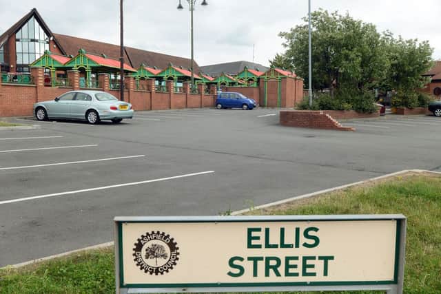 Ellis Street car park re-development area, Kirkby.