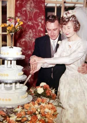 Stanley and Mavis Ellis golden wedding.